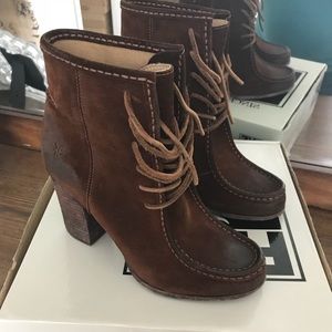 Frye Lace Up Boots